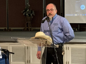 Executive Director Bob Rapp speaking at the BES 2025 Annual Meeting